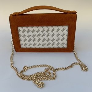 Everyday Leather Clutch Suede