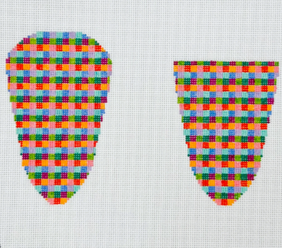 Rainbow Check Scissor Case