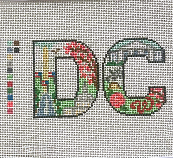DC Letters - Washington DC - 13 mesh