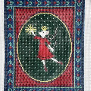 Christmas Red Mouse Stand Up TA4092, 8" x 10", 13 mesh