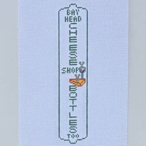 Bay Head Cheese Shop, 7" x 2", 18 mesh