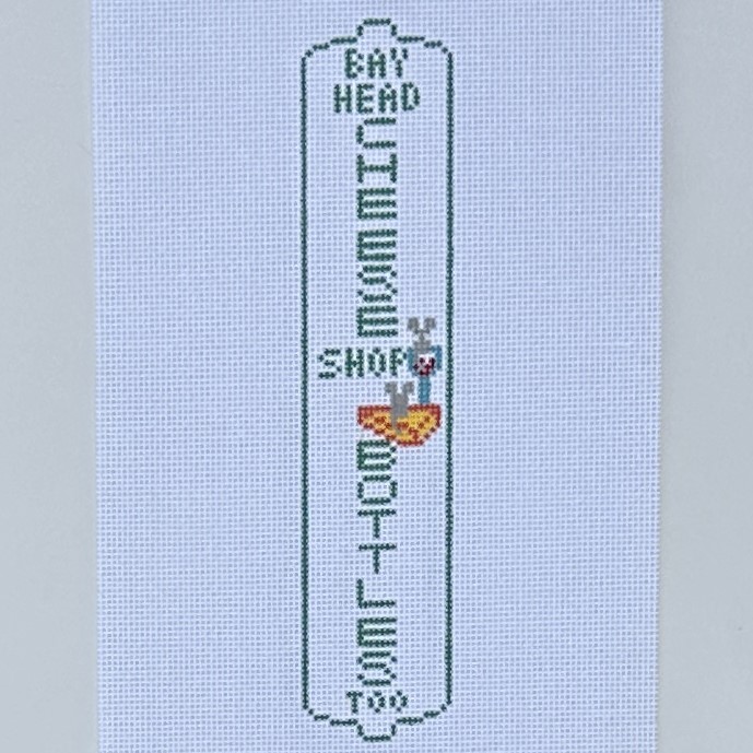 Bay Head Cheese Shop, 7" x 2", 18 mesh