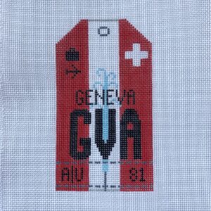 GVA Geneva Luggage Tag
