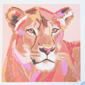 Lioness Printed Canvas