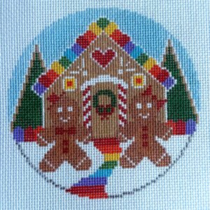 Gingerbread House Round