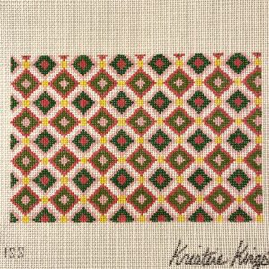 Pinks Greens Diamonds Clutch