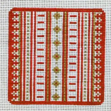 Red & Gold Square