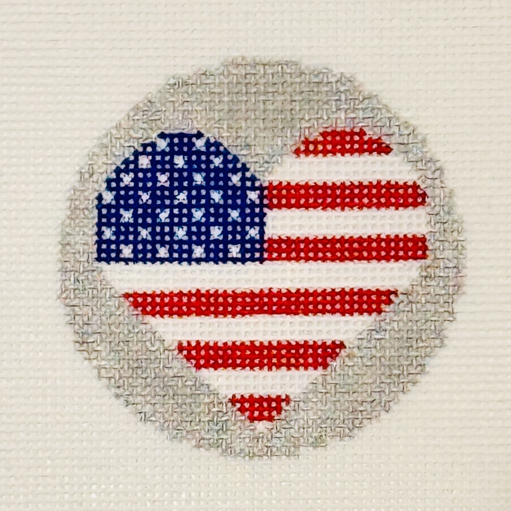 Heart Flag USA