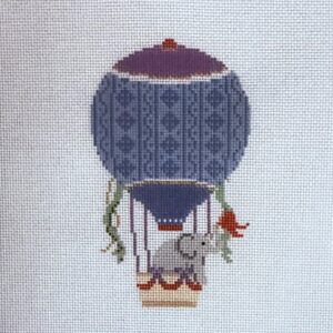 Blue & Purple Hot Air Balloon