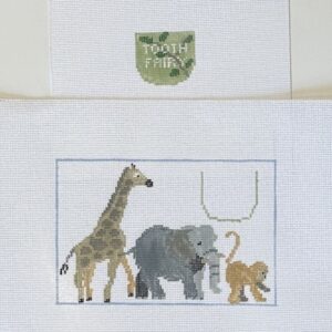 Jungle Animal Tooth Fairy Pillow