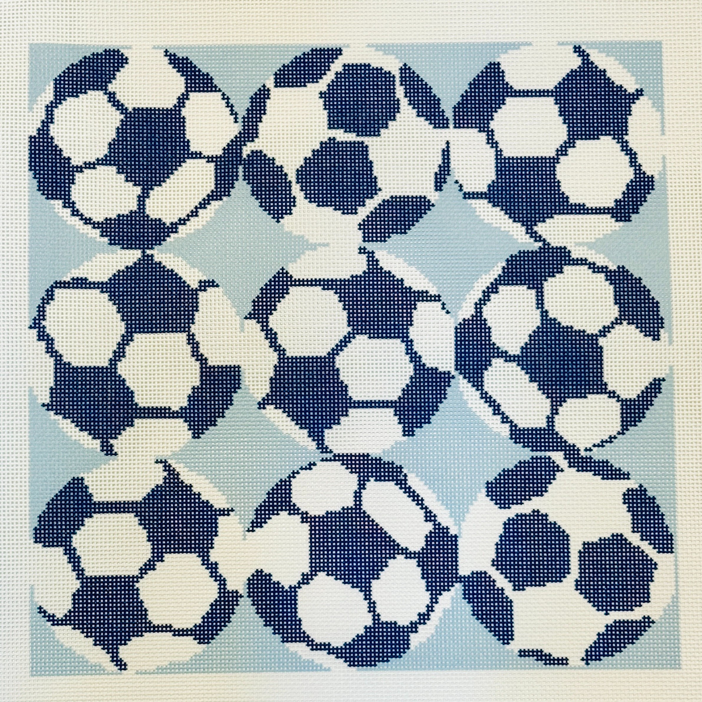 Soccer Tree Printed Canvas