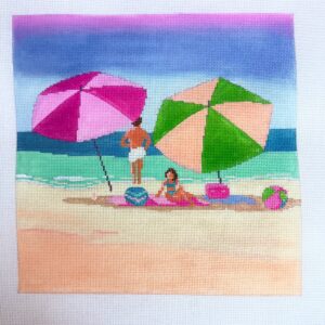 Pink Umbrellas