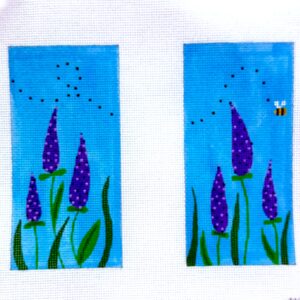 Lavender Double-Sided Eyeglass Case