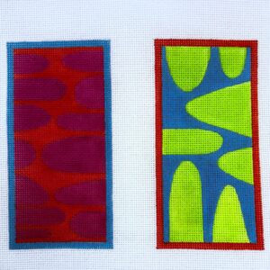 Bright Mounds Two-Sided Eyeglass Case