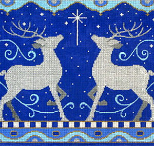 2 Reindeer-Blue