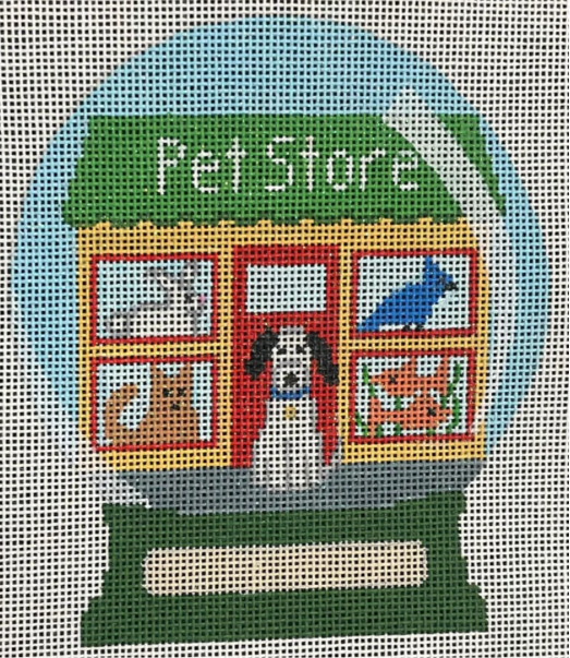 Pet Store Snow Globe